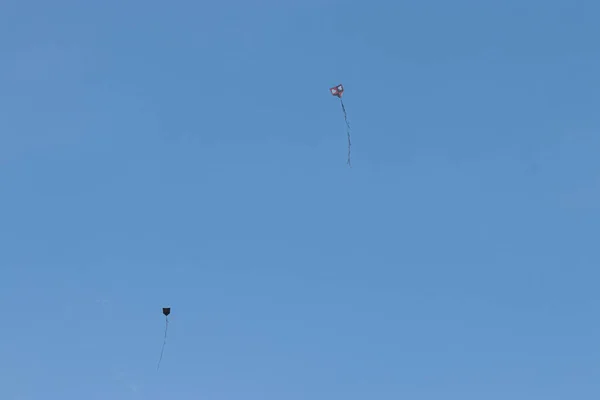 Int Covid Flying Kites Quarantine May 2020 Sao Paulo Brazil — Stock Photo, Image