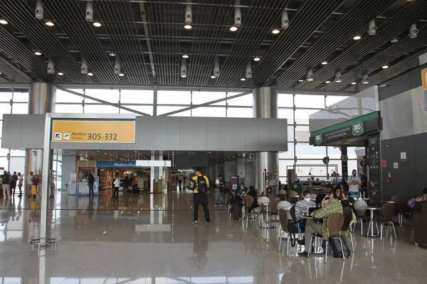 January 2021 International Airport Guarulhos Sao Paulo Brazil — Stock Photo, Image