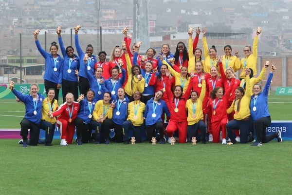 Lima Peru Competição Multiesportiva Dos Jogos Pan Americanos Panamericanos 2019 — Fotografia de Stock