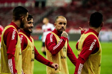 Porto Alegre, 29 Ekim. 2020: COPA DO BRASIL - GREMIO X JUVENTUDE - Gremio vs Juventude arasındaki maç, Gremio 'daki Arena' da Copa do Brazil 'in 16.