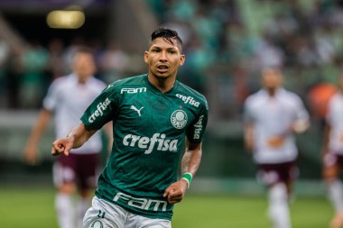 SAO PAULO, SP, BRAZIL: Brezilya 'daki iki Campeonato Brasileiro Srie A takımı arasında futbol maçı