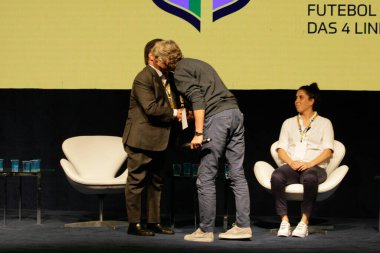 SAO PAULO, SP, 06.09.2019 Brezilya Futbol Fuarı