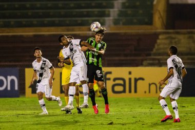 SAO PAULO, SP, BRAZIL: Brezilya 'daki iki Campeonato Brasileiro Srie A takımı arasında futbol maçı