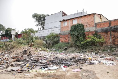 GuARULHOS, Sao Paulo - 11 Ocak 2020: bir salgın sırasında COVID 2019