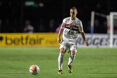 SAO PAULO, SP, BRAZIL: Brezilya 'daki iki Campeonato Brasileiro Srie A takımı arasında futbol maçı
