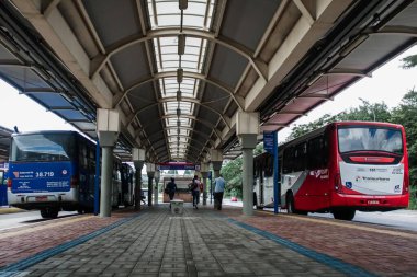 GuARULHOS, Sao Paulo - 11 Ocak 2020: bir salgın sırasında COVID 2019