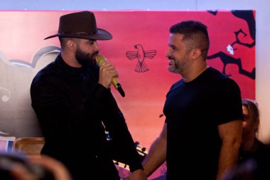 FLORIANOPOLIS, SC, Aralık 2019 - Brezilya 'da Gusstavo Lima Show