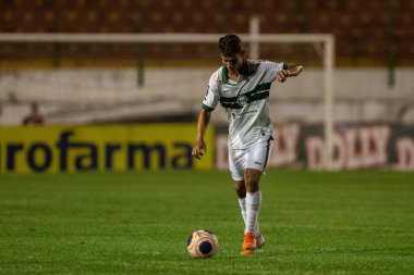 SAO PAULO, SP, BRAZIL: Brezilya 'daki iki Campeonato Brasileiro Srie A takımı arasında futbol maçı