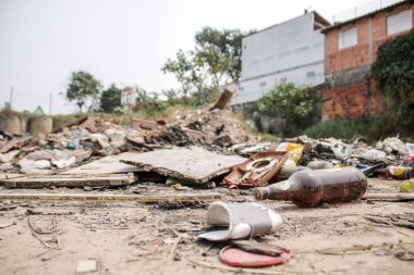 GuARULHOS, Sao Paulo - 11 Ocak 2020: bir salgın sırasında COVID 2019