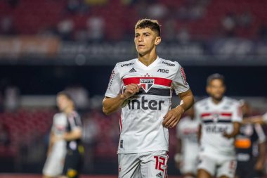 SAO PAULO, SP, BRAZIL: Brezilya 'daki iki Campeonato Brasileiro Srie A takımı arasında futbol maçı