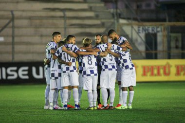 Porto Alegre, 29 Ekim. 2020: COPA DO BRASIL - GREMIO X JUVENTUDE - Gremio vs Juventude arasındaki maç, Gremio 'daki Arena' da Copa do Brazil 'in 16.