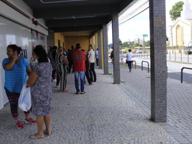 25 Mart 2020, Curitiba, Parana, Brezilya: Brezilya 'nın Parana kenti 