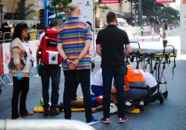 SAO PAULO (SP) .31 / 12 / 2019 -95 CORRIDA SAO SILVESTRE-95 Koşu Maratonu 