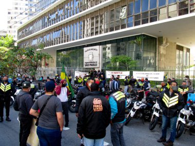 SAO PAULO, SP 18.11.2019 - Sao Paulo, Brezilya 'daki yaşam sahnesi