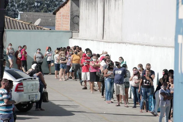 Guarulhos São Paulo Janeiro 2020 Durante Uma Pandemia Covid 2019 — Fotografia de Stock