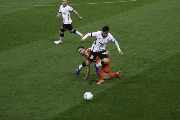 ブラジル代表サッカーリーグ サンパウロ ブラジル サッカー試合ブラジル選手権 — ストック写真