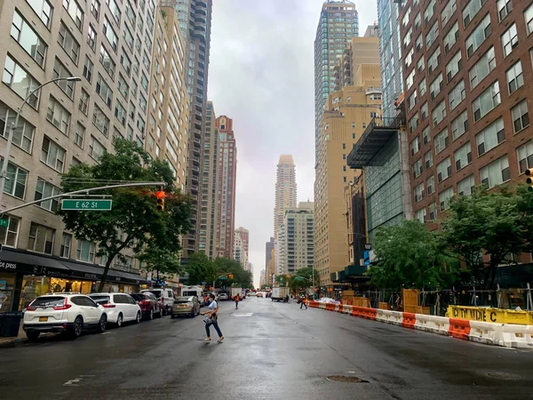 Grandes Pluies Dans New York Usa — Photo