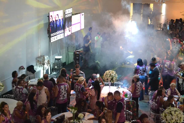 Sao Paulo 2019 Evento Noturno Premio Cultural Sebah Vieira — Fotografia de Stock