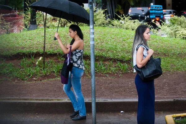 Sao Paulo 2019 Klimatsituationen Sao Paulo Brasilien — Stockfoto