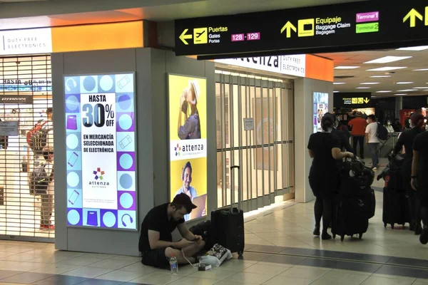 Tocumen Panamá 2021 Movimiento Aeropuerto Internacional Tocumen Panamá —  Fotos de Stock