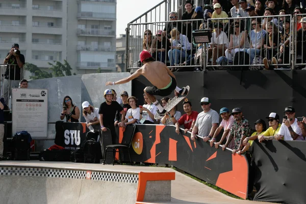 Sao Paulo 2019 Skateboard American Show World Park Championship Champion — Stock Photo, Image