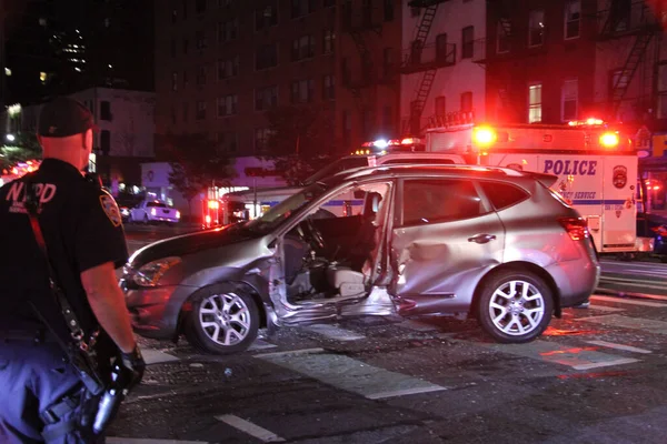 マンハッタンの中心部での事故 ニューヨーク アメリカ — ストック写真