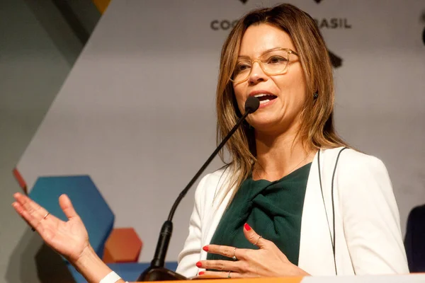 Sao Paulo 2019 Social Entrepleneur Award 2019 ラテンアメリカ最大の社会的 環境的起業家精神コンテストの受賞イベントと世界で最も関連性の高いの一つが開催されます — ストック写真