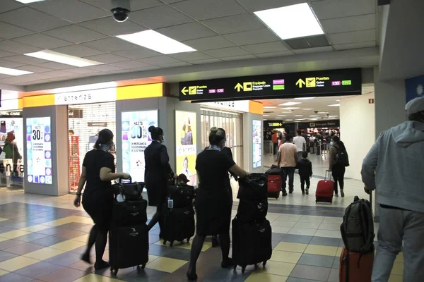 Tocumen Panamá 2021 Movimiento Aeropuerto Internacional Tocumen Panamá —  Fotos de Stock