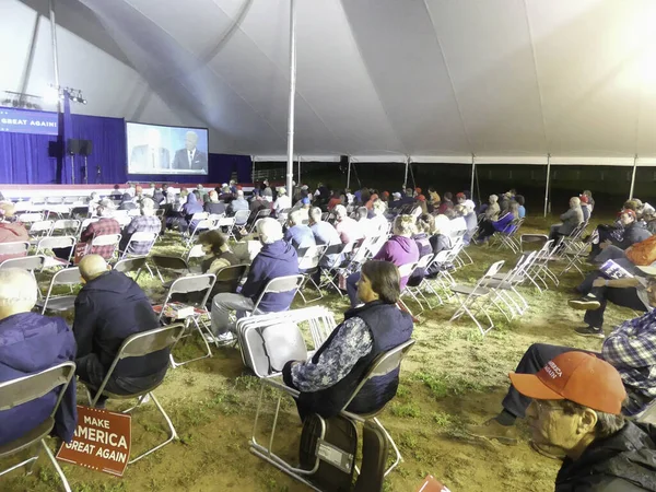 Vicepresidente Participa Debate Presidencial Del Partido Watch Septiembre 2020 Lititz — Foto de Stock