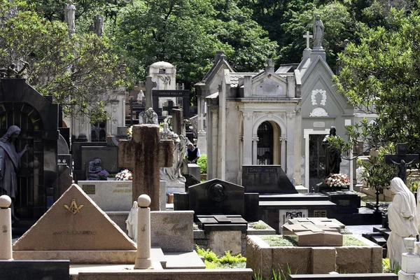 Day Dead Holiday Consolacao Cemetery November 2020 Sao Paulo Brazil — Stock Photo, Image