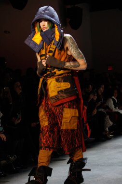 NEW YORK (EUA), 12 / 02 / 2020 - NYFW - New York, Amerika Birleşik Devletleri Moda Haftası 