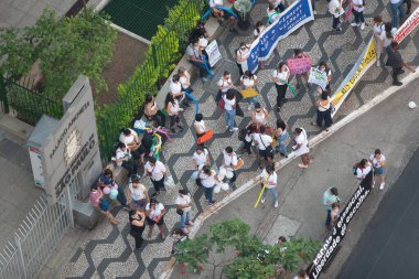 SAO PAULO, SP 18.11.2019 - Sao Paulo, Brezilya 'daki yaşam sahnesi