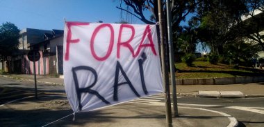 SAO PAULO, SP, BRAZIL: Brezilya 'daki iki Campeonato Brasileiro Srie A takımı arasında futbol maçı