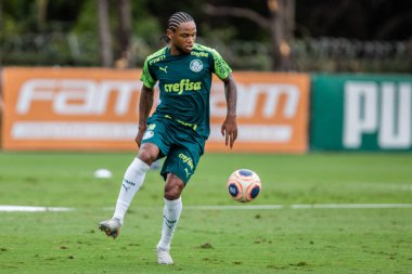 SAO PAULO, SP, BRAZIL: Brezilya 'daki iki Campeonato Brasileiro Srie A takımı arasında futbol maçı