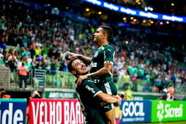 SAO PAULO, SP, BRAZIL: Brezilya 'daki iki Campeonato Brasileiro Srie A takımı arasında futbol maçı