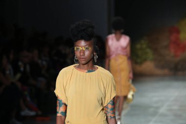 SAO PAULO, SP, 15.10.2019 - SPFW N48 - Korshi markasının geçit töreni 