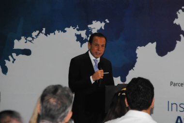 Sao Paulo (SP), 02 / 18 / 2020 - INSPIRATION START 2020 - Vali Joao Doria, Eğitim Genel Sekreteri, Haroldo Rocha, Ayrton Senna Enstitüsü Başkanı Vivian Senna ve Boeing Başkan Yardımcısı ve Ortak Başkanı