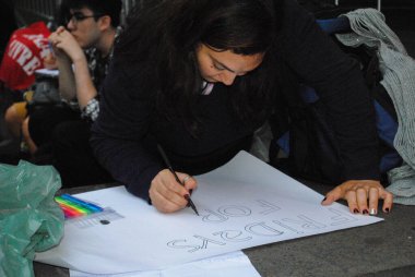 Sao Paulo - SP, 20/09/2019 - Marche for climat in Sao pualo Brasil 