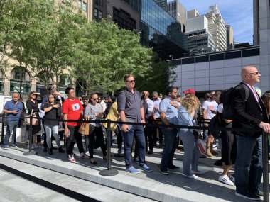 NEW YORK (USA) - 22 .01.2020: bir salgın sırasında COVID-19