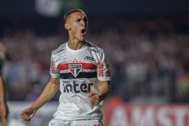 SAO PAULO, SP, BRAZIL: Brezilya 'daki iki Campeonato Brasileiro Srie A takımı arasında futbol maçı