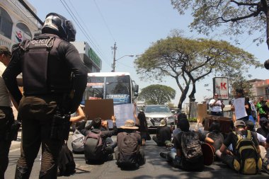 19 Temmuz 2020, Sao Paulo, Brezilya: Brezilya Cumhurbaşkanı Jair Bolsonaro 'yu protesto eden protestocular Central Sao Paulo' daki Franklin Roosevelt Parkı 'nda