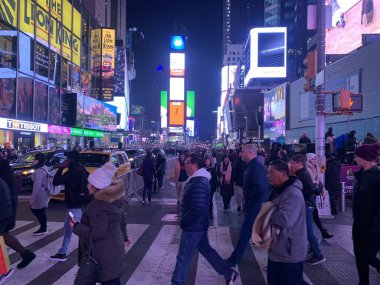 NEW YORK (USA) - 22 .01.2020: bir salgın sırasında COVID-19