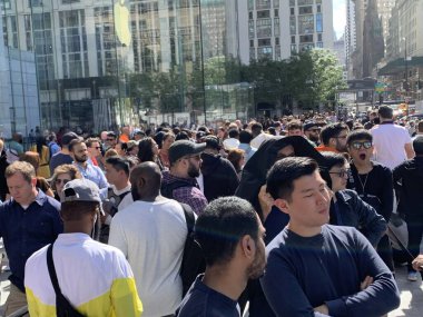 NEW YORK (USA) - 22 .01.2020: bir salgın sırasında COVID-19