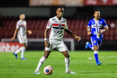 SAO PAULO, SP, BRAZIL: Brezilya 'daki iki Campeonato Brasileiro Srie A takımı arasında futbol maçı
