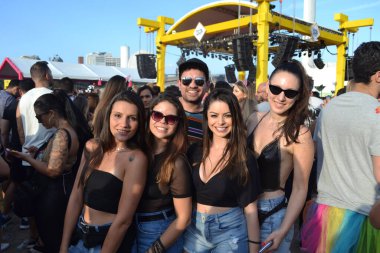 Sao Paulo, 25 Ocak 2020 - SAMBA VAI VAI OKULU TEKNİKİ - Escola de Samba Vai Vai 'nin teknik provası Sao Paulo' nun kuzeyinde Anhembi 'de gerçekleşti. 