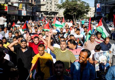 GAZA (PALESTINA), 12 / 01 / 2021 - Filistin 'in Gazze kentindeki şehir sahnesi 