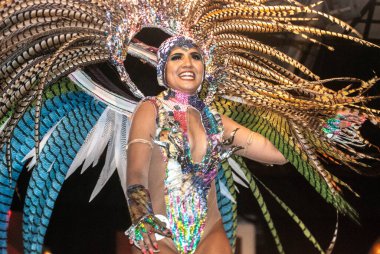 SAO PAULO, SP, 08.02.2020 - Bayan UESP 2020 KOMPETİON - Bayan Uesp 2020 Yarışması. Sao Paulo 'nun kuzeyindeki Anhembi Büyük Salonu' nda geçmektedir.