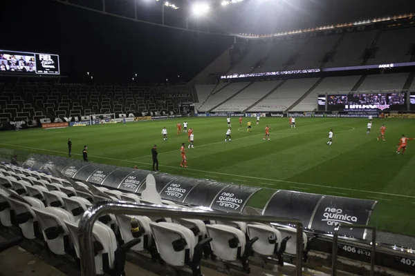 Spo Corinthians Remporte Ligue Féminine Football Première Division Brésilienne Décembre — Photo
