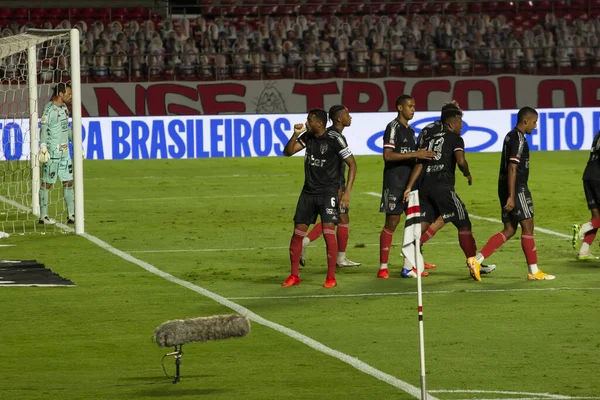Brazylijska Narodowa Liga Piłki Nożnej Sao Paulo Brazylia Mecz Piłki — Zdjęcie stockowe