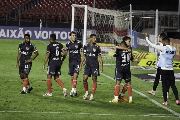 Brazilská Národní Fotbalová Liga Sao Paulo Brazílie Fotbalový Zápas Brazilské — Stock fotografie